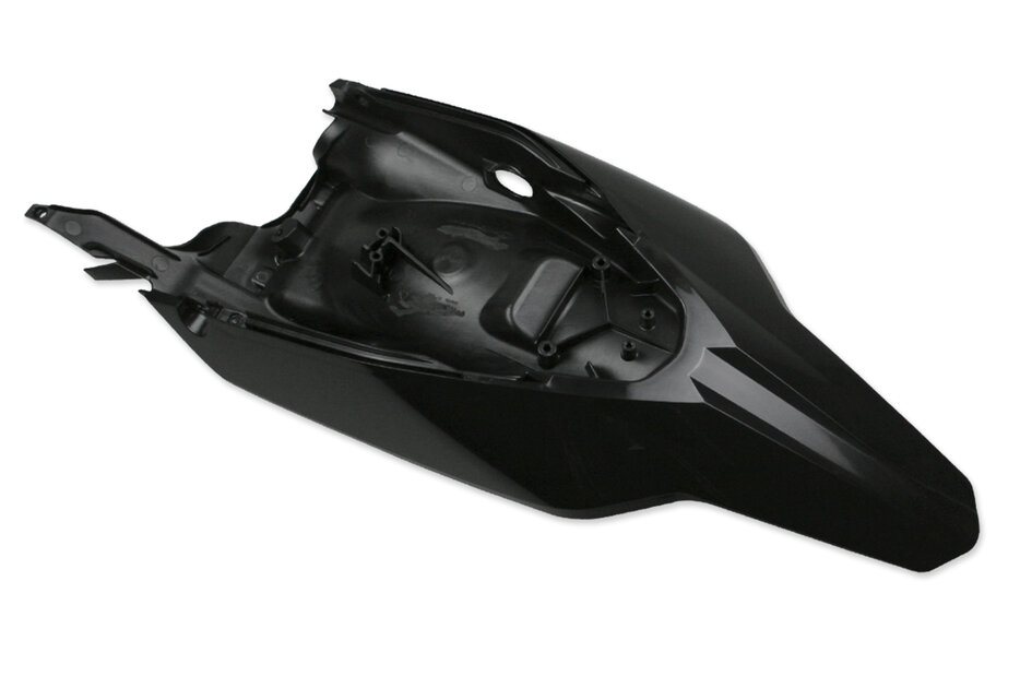 Polisport Black Rear Fender / Side Number Plate 09-15 SX65