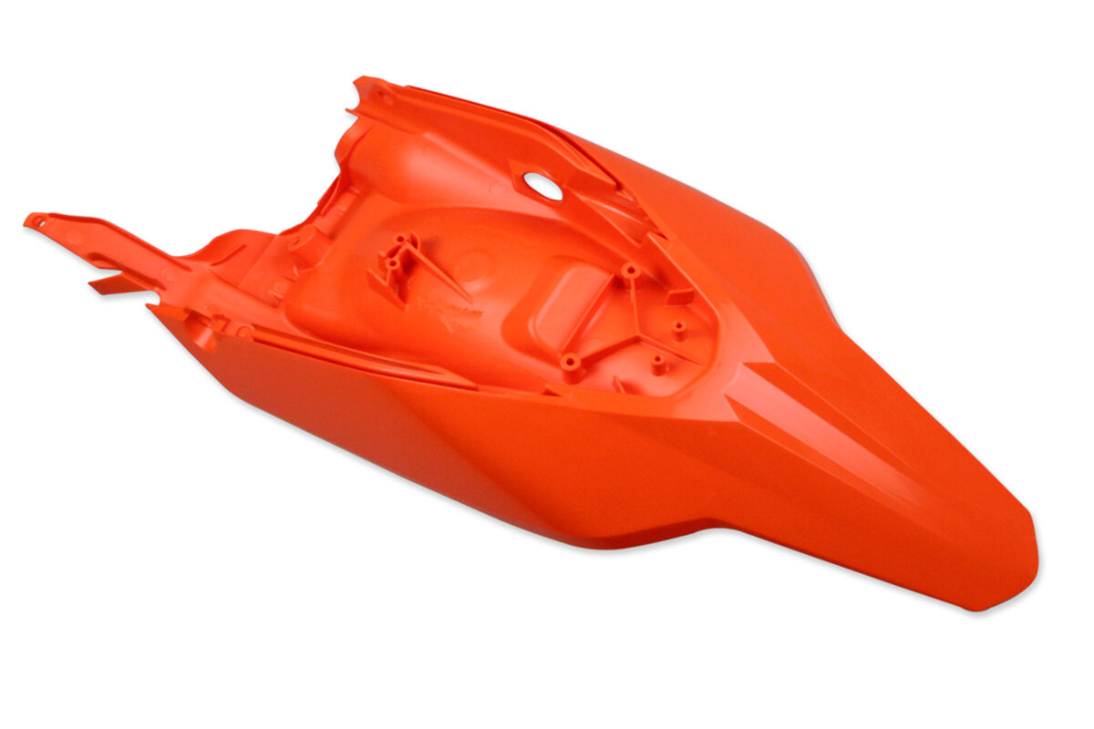 Polisport Black Rear Fender / Side Number Plate 09-15 SX65