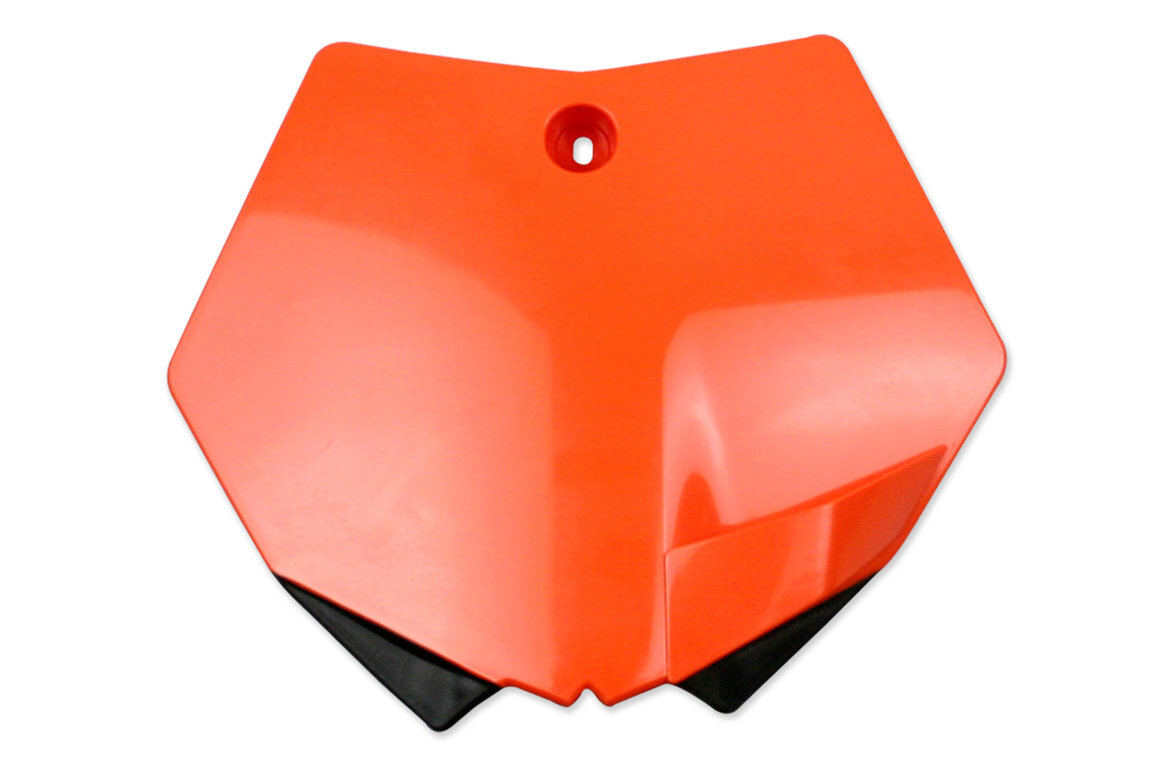 Polisport Orange Front Number Plate for KTM: SX65 (2009-2015)