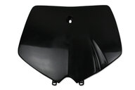 UFO Black Front Number Plate for KTM: EXC125 (1999-2002), EXC200 (1999-2002), EXC250 (1999-2002), EXC300 (1999-2002), EXC380 (1999-2002), MXC300 (1999-2002), MXC380 (1999-2002), MXC400 (1999-2002), MXC520 (2001-2002), SX125 (1998-2002), SX250 (1998, 2000-2002), SX380 (199...and more