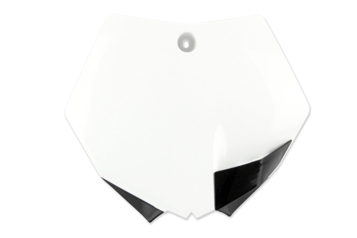 Polisport White Front Number Plate for KTM: SX85 (2013-2017)