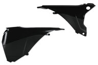 UFO Black Airbox Covers for KTM: EXC125 (2016), EXC200 (2016), EXC250 (2016), EXC250F (2014-2016), EXC300 (2014, 2016), EXC350F (2014-2016), EXC450 (2014-2016), EXC500 (2014-2016), XCF250W (2014-2016), XCF350W (2014-2016), XCW200 (2014-2015), XCW250 (2014-2015), XCW3...and more