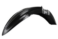 UFO Black Front Fender for Kawasaki: KX100 (2014-2021), KX112 (2022-2025), KX85 (2014-2025)