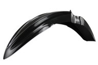 UFO Black Front Fender for Kawasaki: KX100 (2014-2021), KX112 (2022-2026), KX85 (2014-2026)