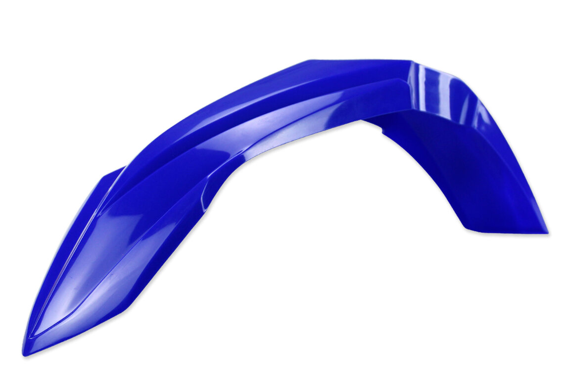 UFO Blue UFO Restyled Front Fender for Yamaha: YZ125 (2002-2014), YZ250 (2002-2014)