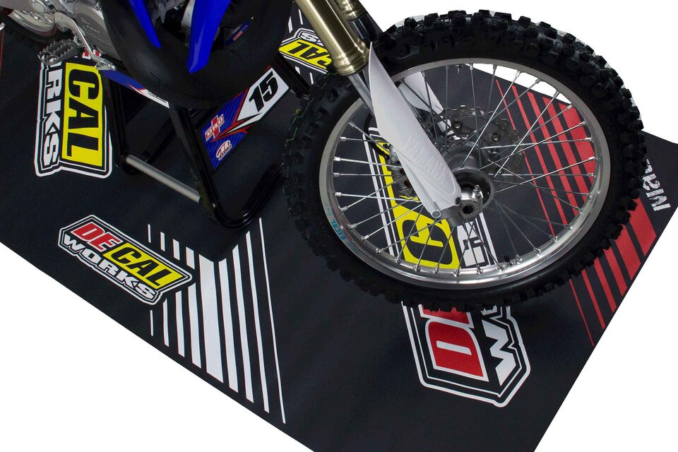 Dirt Bike Mats Matrix R2 Factory Black DeCal Works