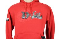 DeCal Works X Large Red Roman Hoodie Sweatshirt