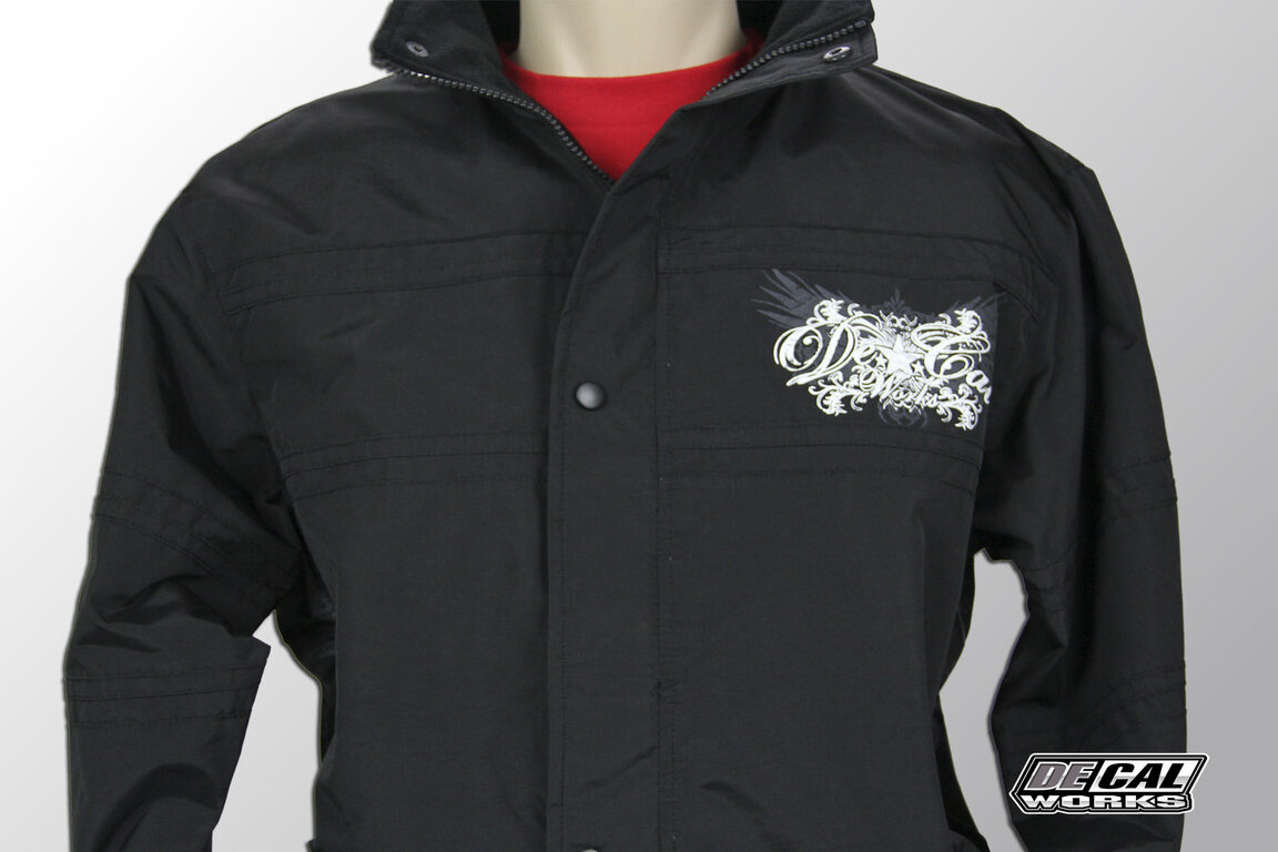 DeCal Works Small Black Graffiti Jacket
