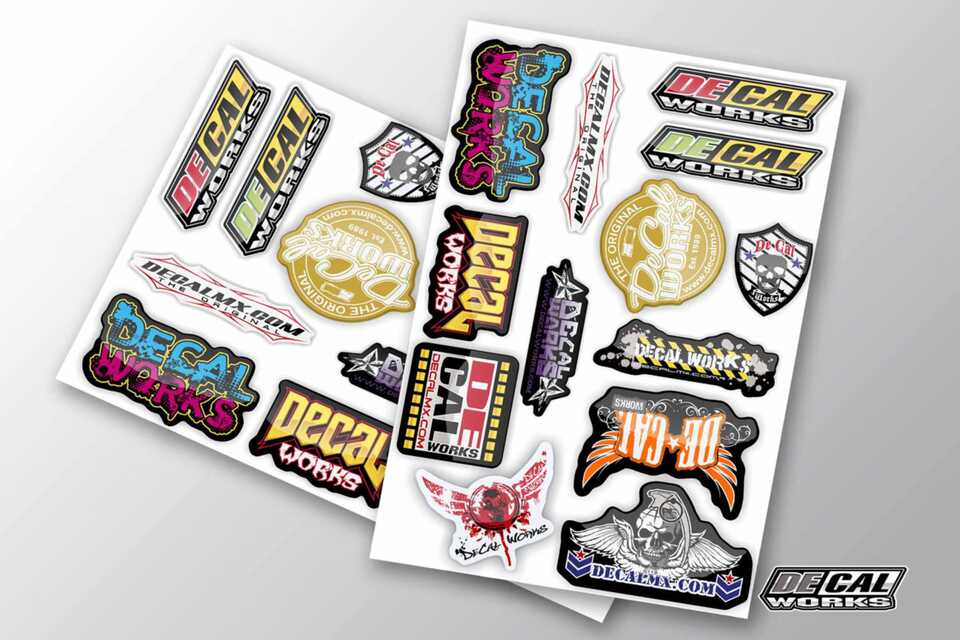 DeCal Works MX Sticker Pack 