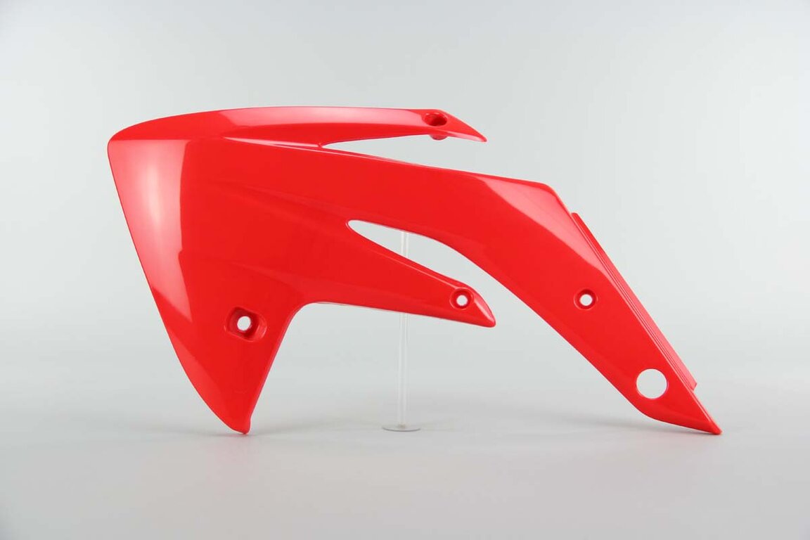 Left Side DeCal Works  Mix & Match Plastic Kit With Lower Forks & Seat Cover replacement plastics for 07-26 Honda CRF150 dirt bikes.