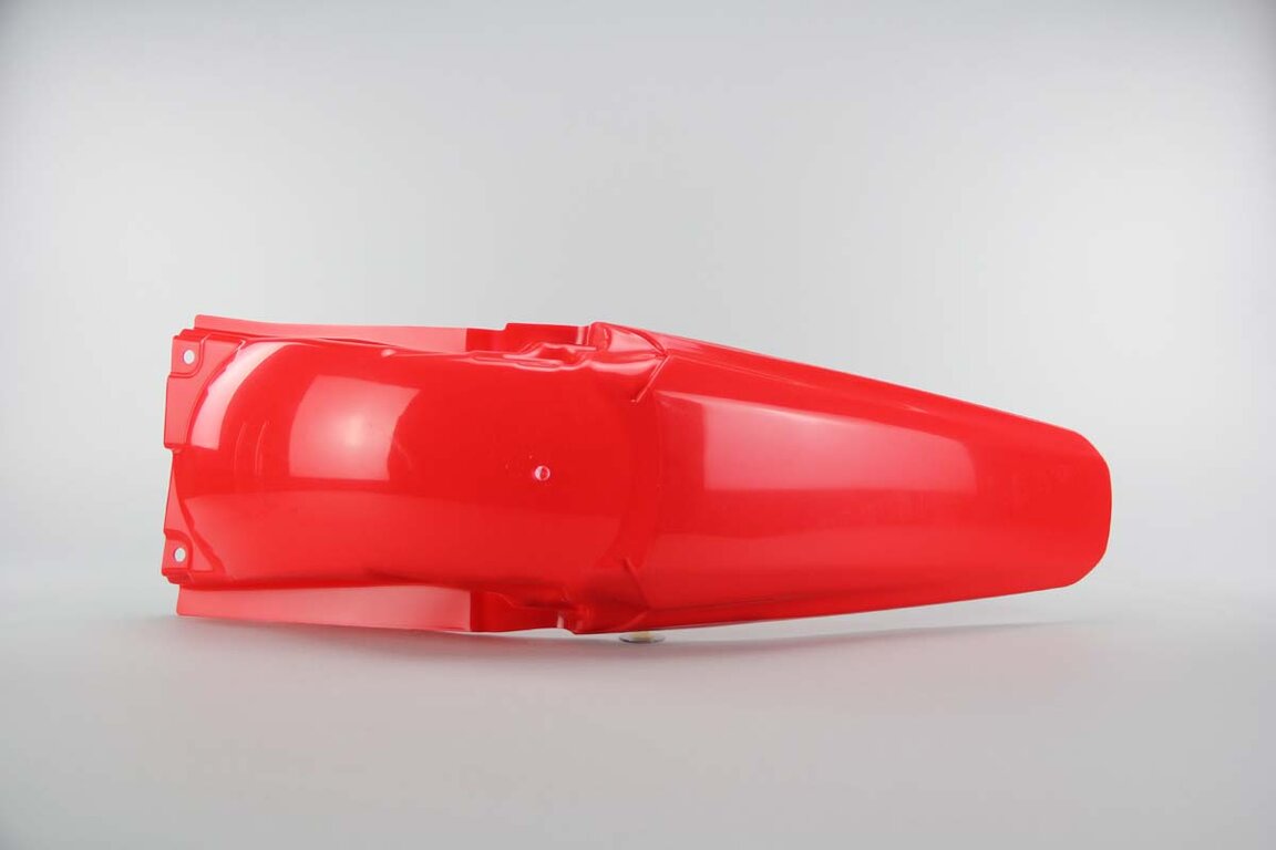 DeCal Works  Mix & Match Plastic Kit With Lower Forks replacement plastics for 04-05 Honda CRF250 dirt bikes 360 view