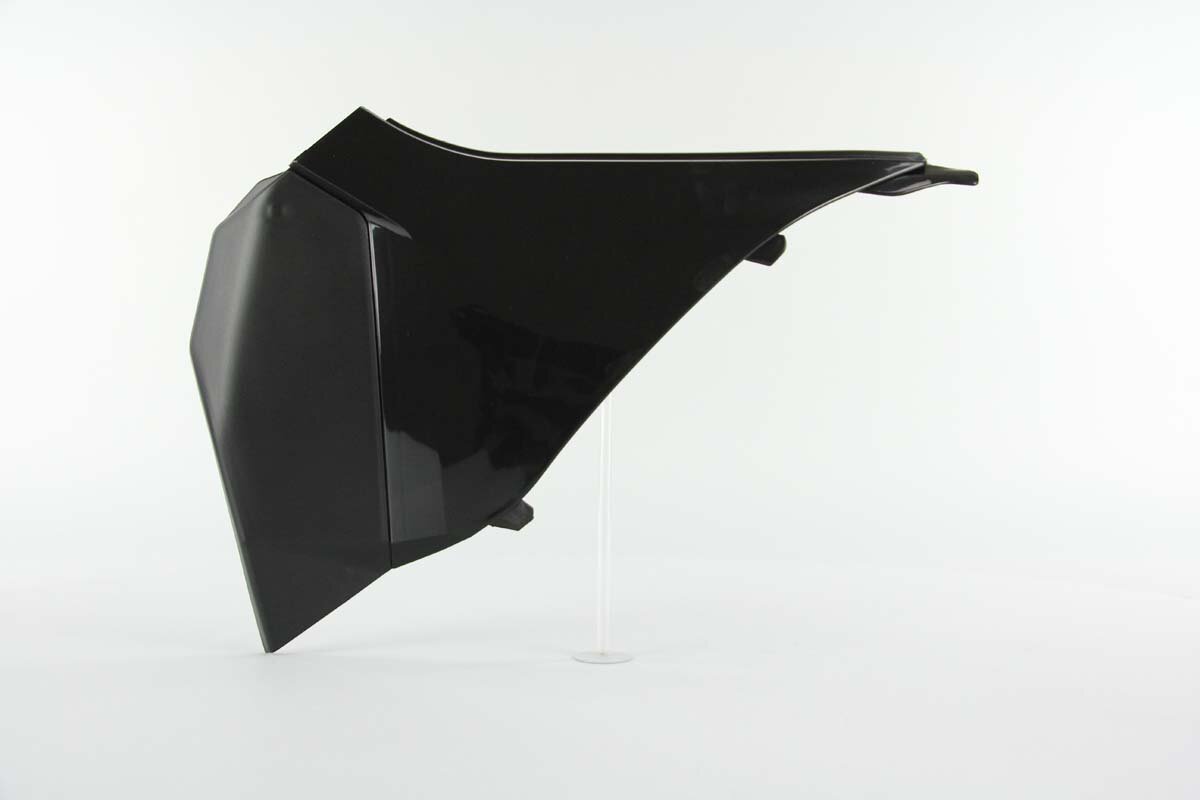 Polisport Black Airbox Covers fits 11-12 SX, SXF, XC, XCF