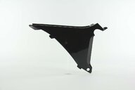 Right Side UFO Black Airbox Covers replacement plastics for 11-13 KTM EXC, EXCF, SX, XC dirt bikes.