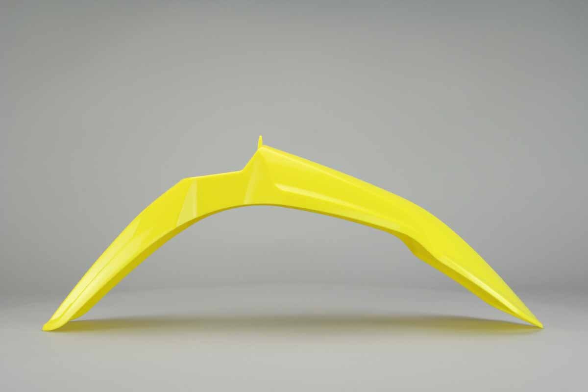 太郎 Polisport White Front Fender 08-18 RMZ250, RMZ450