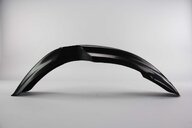 UFO Black Front Fender replacement plastics for 06-14 Yamaha WRF, YZ125, YZ250, YZ250F, YZ450F dirt bikes 360 view