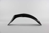 UFO Black Front Fender replacement plastics for 01-09 Kawasaki KLX110 dirt bikes 360 view