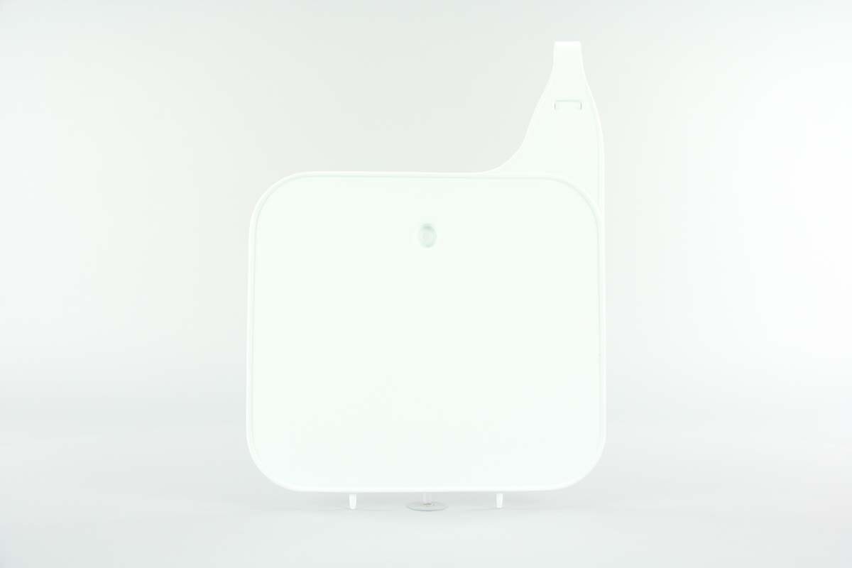 UFO White Front Number Plate 86-94 CR125, CR250, CR500