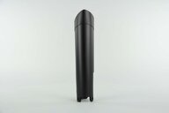 Right Side Polisport Black Lower Fork Guards replacement plastics for 08-15 KTM EXC, EXCF, SX, SXF, XC, XCF, XCW dirt bikes.