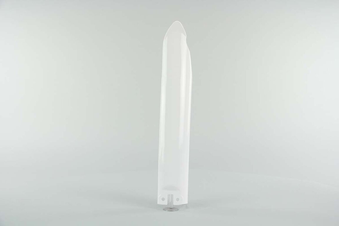 Left Side DeCal Works  Mix & Match Restyled Plastic Kit With Lower Forks replacement plastics for 03 Kawasaki KX dirt bikes.