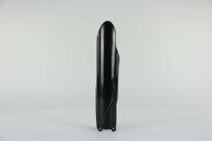Right Side Polisport Black Lower Fork Guards replacement plastics for 10-27 Yamaha YZ125, YZ250, YZ250F, YZ250FX, YZ450F, YZ450FX dirt bikes.
