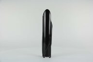 Right Side UFO Black Lower Fork Guards replacement plastics for 10-26 Yamaha YZ125, YZ250, YZ250F, YZ250FX, YZ450F, YZ450FX dirt bikes.