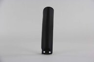 Right Side UFO Black Lower Fork Guards replacement plastics for 02-26 GasGas, Husqvarna, KTM MC, MC-E, EE, TC, SX50, SX65, SX-E dirt bikes.
