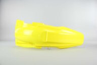 UFO Yellow Rear Fender replacement plastics for 07-09 Suzuki RMZ250 dirt bikes 360 view