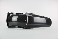 UFO Black Rear Fender replacement plastics for 02-07 Honda CR125, CR250 dirt bikes 360 view