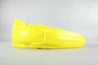 UFO Yellow Rear Fender replacement plastics for 10-18 Suzuki RMZ250 dirt bikes 360 view