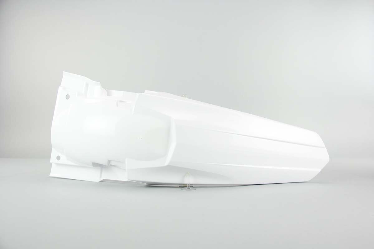 Polisport White Rear Fender 10-18 RMZ250