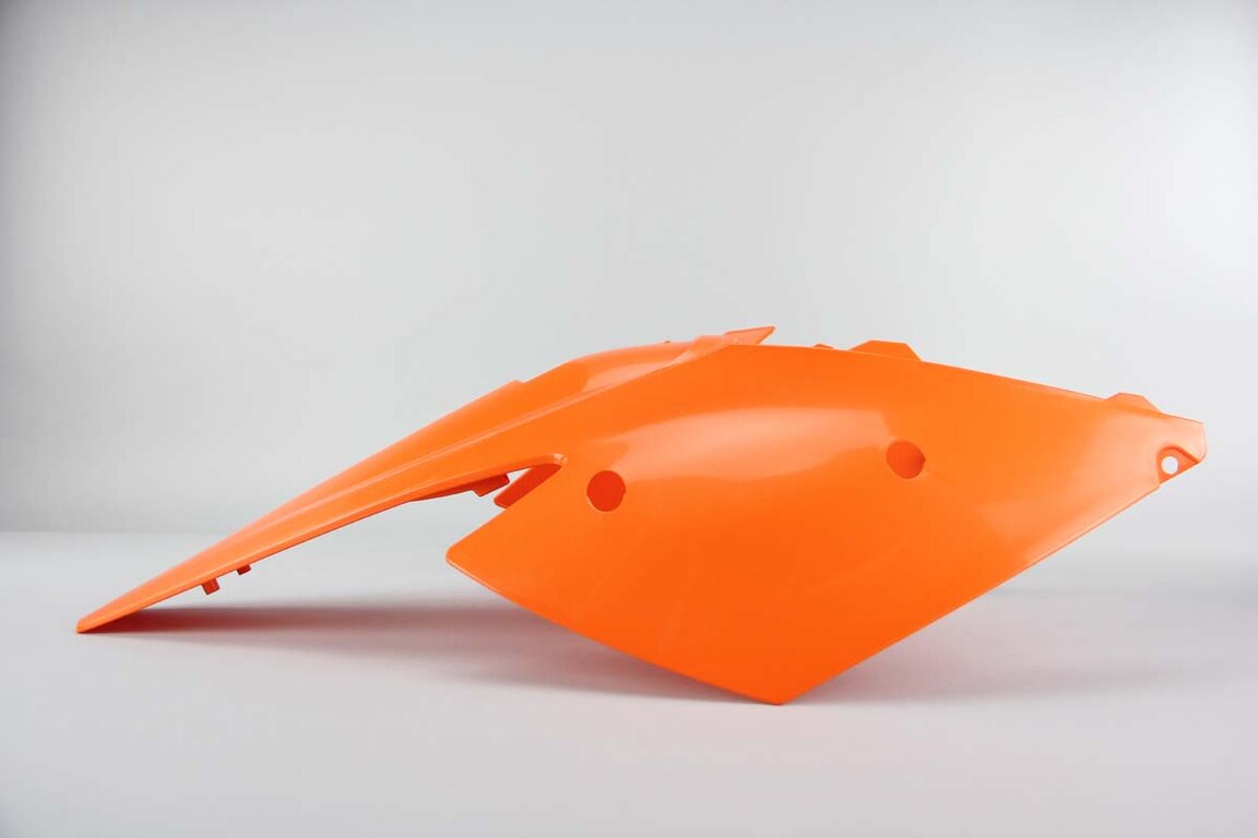 DeCal Works  Mix & Match Plastic Kit replacement plastics for 05-07 KTM EXC, SX, SXF, XC, XCW dirt bikes 360 view