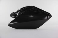 Right Side UFO Black Side Number Plates replacement plastics for 04-17 Honda CRF250 dirt bikes.