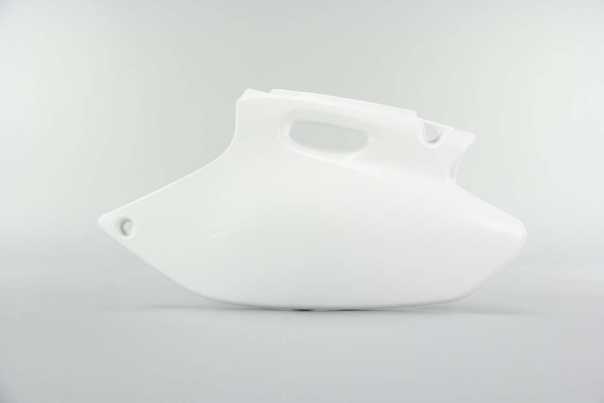 Polisport White Side Number Plates 98-02 WRF, WR, YZ250F, YZF400