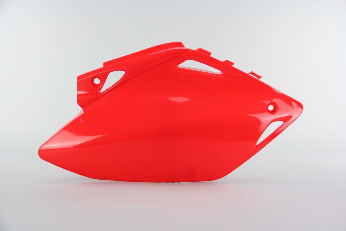 Right Side DeCal Works  Mix & Match Plastic Kit With Lower Forks replacement plastics for 07 Honda CRF450 dirt bikes.