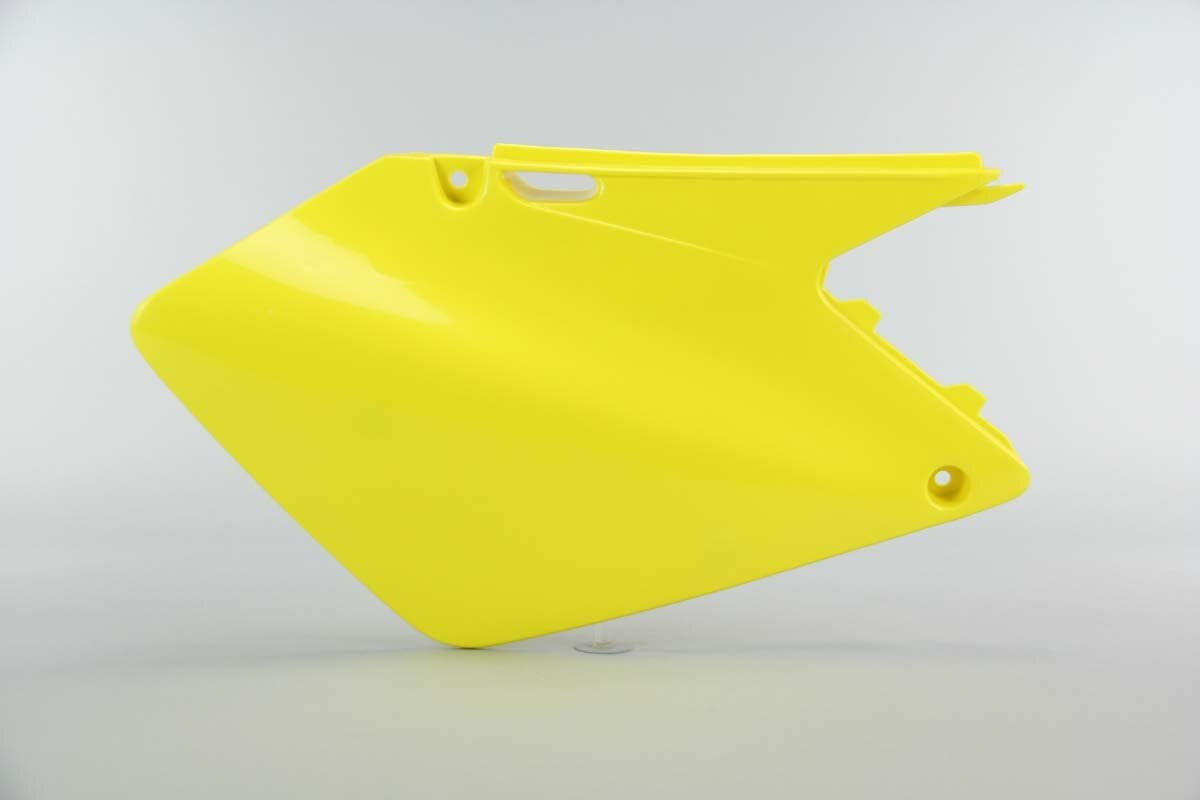 UFO Yellow Side Number Plates 01-08 RM125, RM250