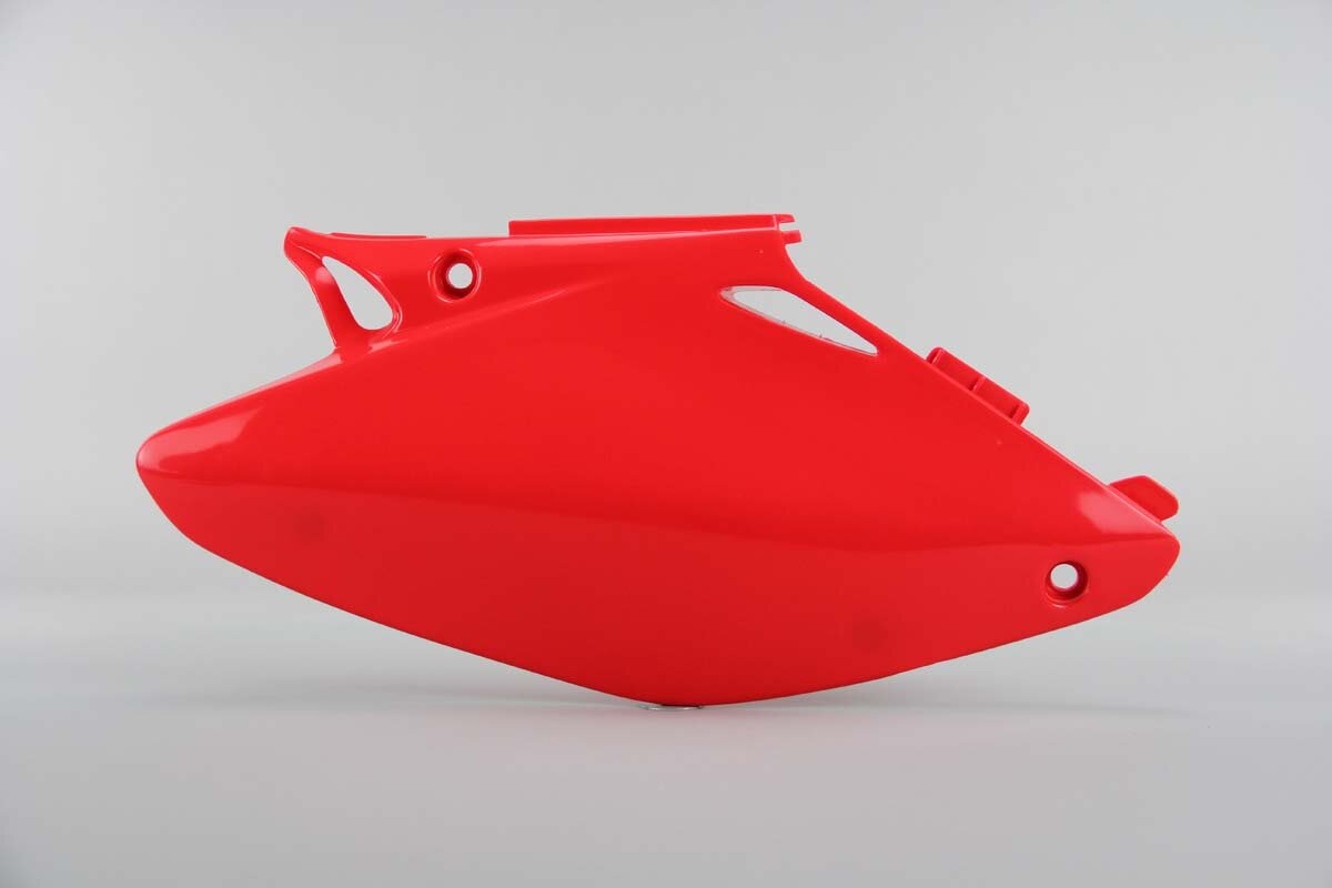 UFO Red Side Number Plates 02-07 CR125, CR250