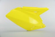 Right Side UFO Yellow Side Number Plates replacement plastics for 07-09 Suzuki RMZ250 dirt bikes.