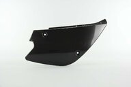 Right Side UFO Black Side Number Plates replacement plastics for 98-13 Kawasaki KX100, KX80, KX85 dirt bikes.