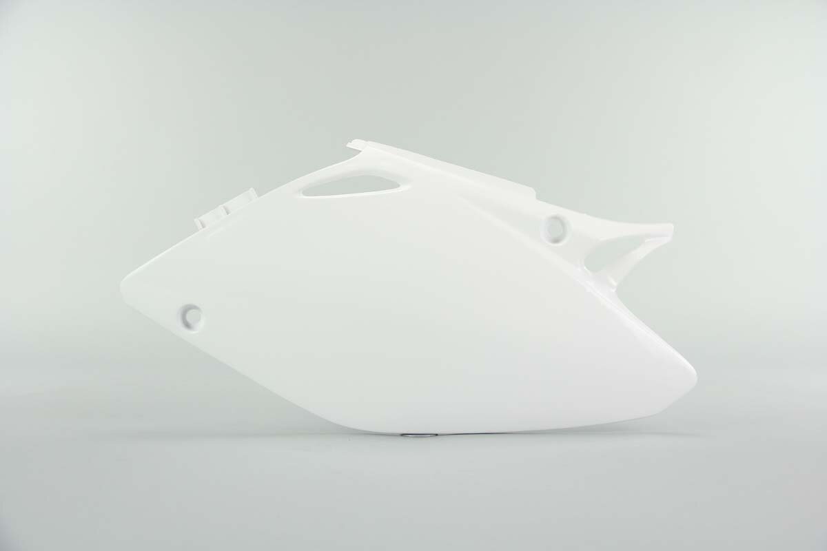 Polisport White Side Number Plates 02-04 CRF450
