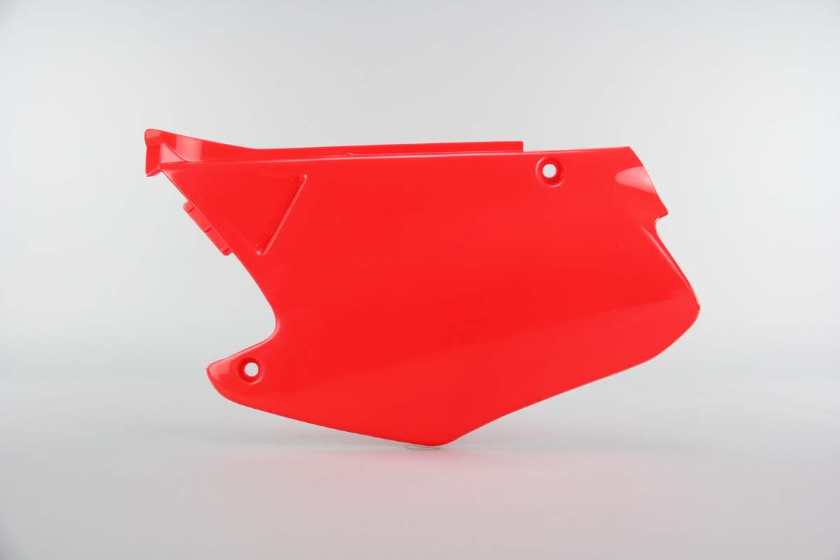 UFO Red Side Number Plates 00-01 CR125, CR250