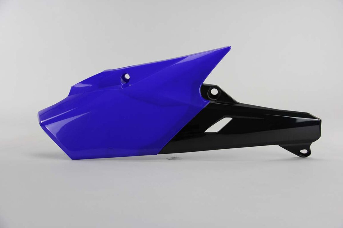 Right Side Polisport Blue / Black Side Number Plates replacement plastics for 14-19 Yamaha YZ250F, YZ250FX, YZ450F, YZ450FX dirt bikes.