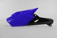 Right Side Polisport Blue / Black Side Number Plates replacement plastics for 14-19 Yamaha YZ250F, YZ250FX, YZ450F, YZ450FX dirt bikes.