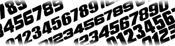 DeCal Works Number Styles