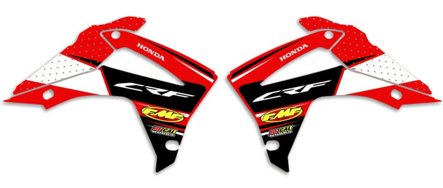 MX Graphics Dirt Bike Decals Honda T-1 Ready Made Rad Kit