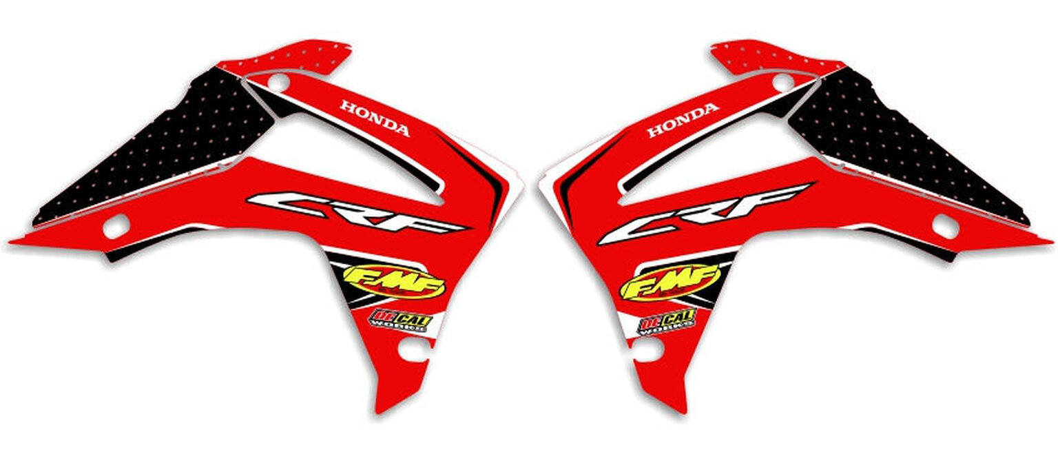 MX Graphics Dirt Bike Decals Honda T-2 Ready Made Rad Kit