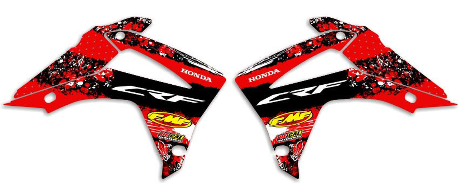 MX Graphics Dirt Bike Decals Honda T-5 Ready Made Rad Kit