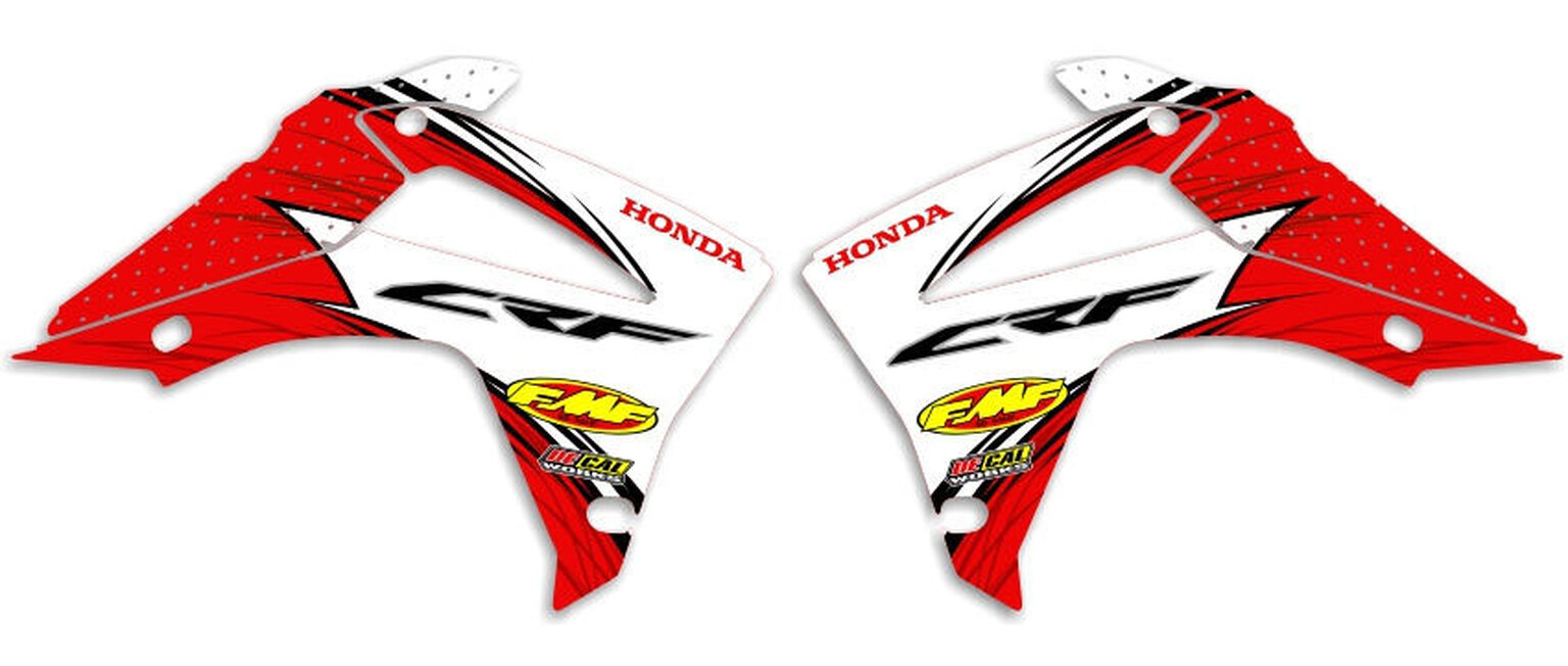 MX Graphics Dirt Bike Decals Honda T-9 Ready Made Rad Kit
