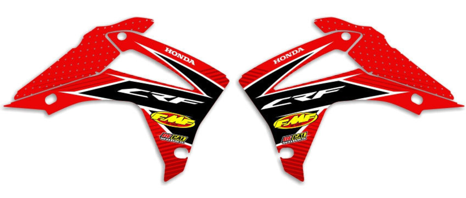 MX Graphics Dirt Bike Decals Honda T-11 Ready Made Rad Kit