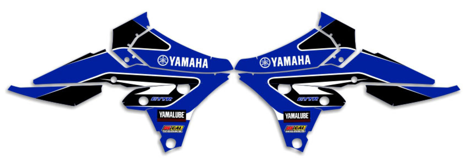 MX Graphics Dirt Bike Decals Yamaha T-2 Ready Made Rad Kit