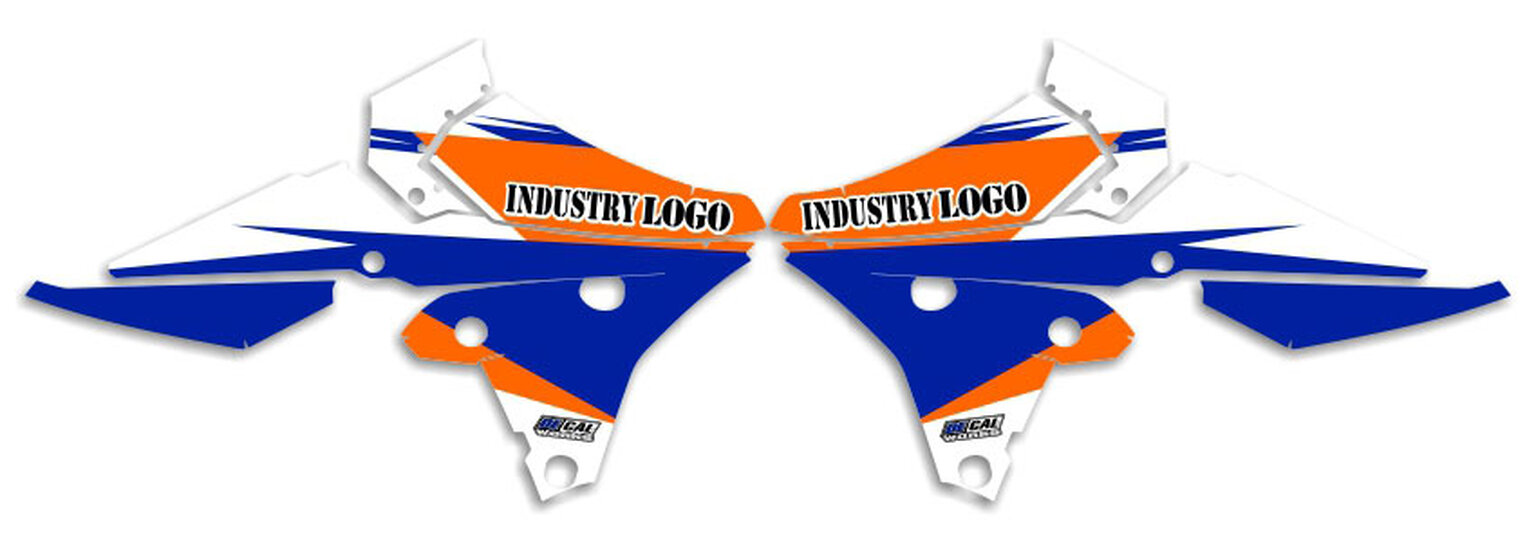 MX Graphics Dirt Bike Decals Yamaha T-3 Semi Custom Rad Kit